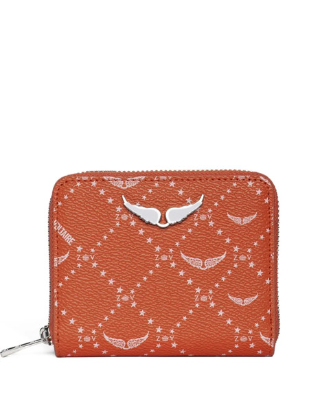  Zadig&voltaire Monogram-print Wallet - Orange 