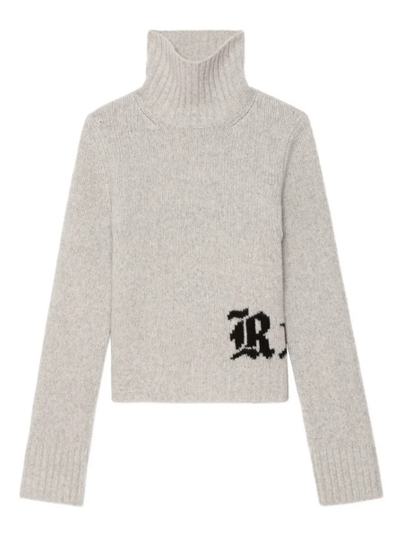  Zadig&voltaire Nalma High-neck Sweater - Grey 