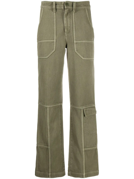  Zadig&voltaire Pepper Straight-leg Trousers - Green 
