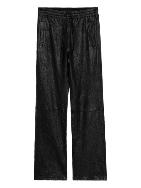  Zadig&voltaire Pocha Crinkled Trousers - Black 