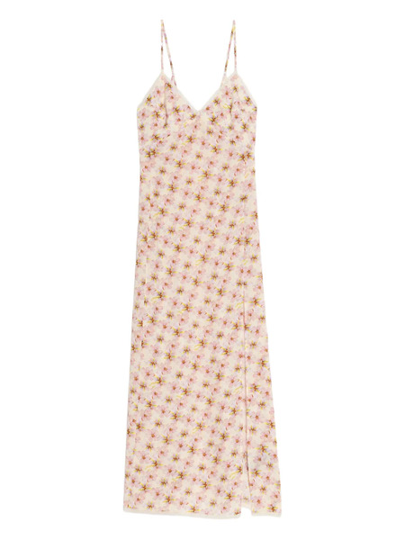  Zadig&voltaire Ramelil Floral-pattern Maxi Dress - Neutrals 