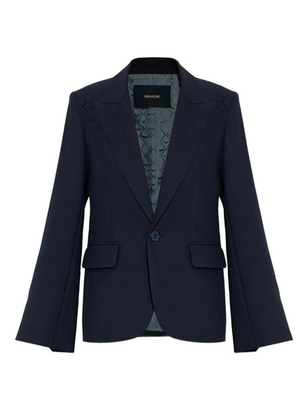  Zadig&voltaire Rhinestones-embellished Blazer - Blue 