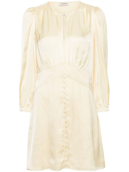  Zadig&voltaire Rhodri Satin Minidress - Yellow 