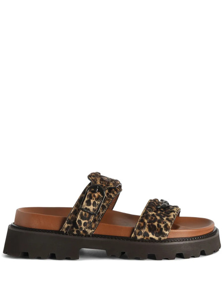  Zadig&voltaire Ride Leather Mules - Neutrals 