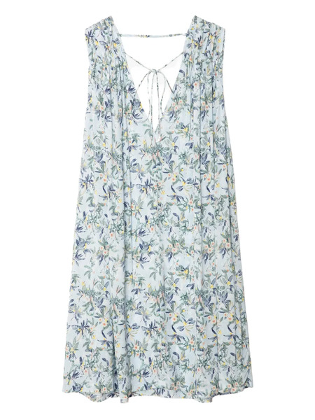  Zadig&voltaire Rimatis Mini Dress - Blue 