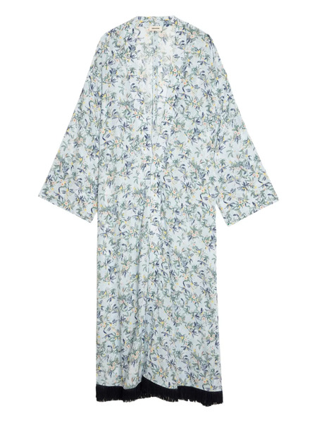  Zadig&voltaire Silk Coat - Blue 