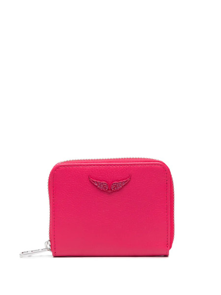  Zadig&voltaire Small Zv Calf-leather Wallet - Pink 
