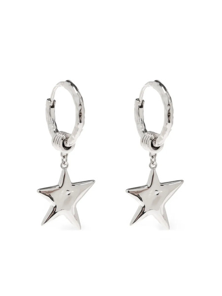  Zadig&voltaire Star-charm Hoop Earrings - Silver 