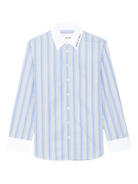  Zadig&voltaire Striped Cuff Shirt - Blue 