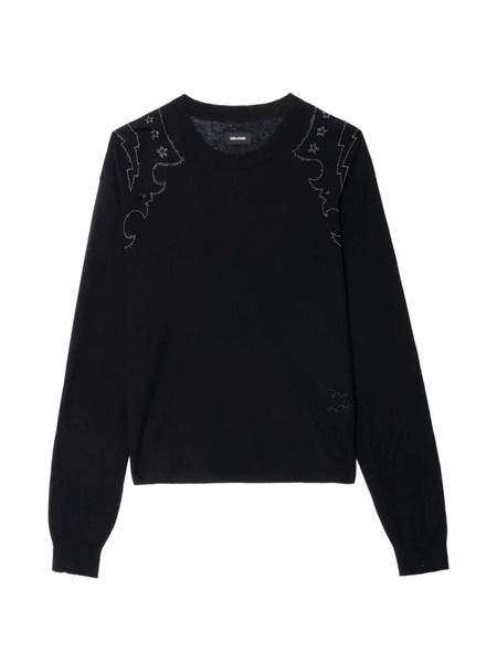  Zadig&voltaire Swapy Cashmere Sweater - Black 