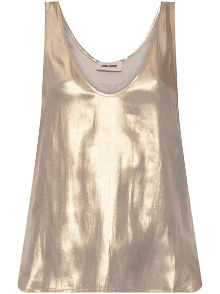  Zadig&voltaire Tarys Tank Top - Gold 
