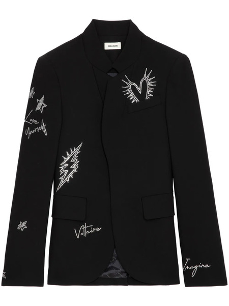  Zadig&voltaire Very Heart Blazer - Black 