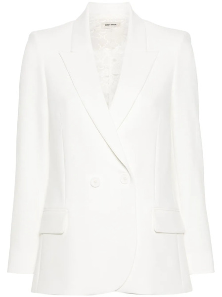  Zadig&voltaire Visit Crystal-embellished Blazer - White 