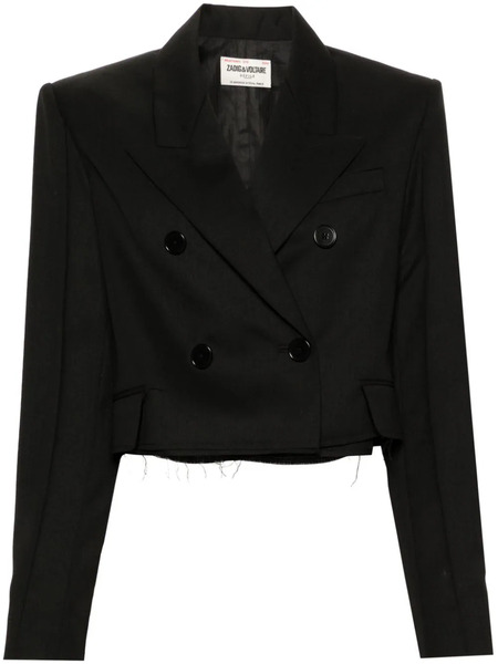  Zadig&voltaire Vito Double-breasted Blazer - Black 