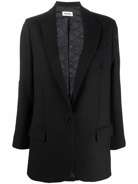  Zadig&voltaire Viva Crystal-star Blazer - Black 