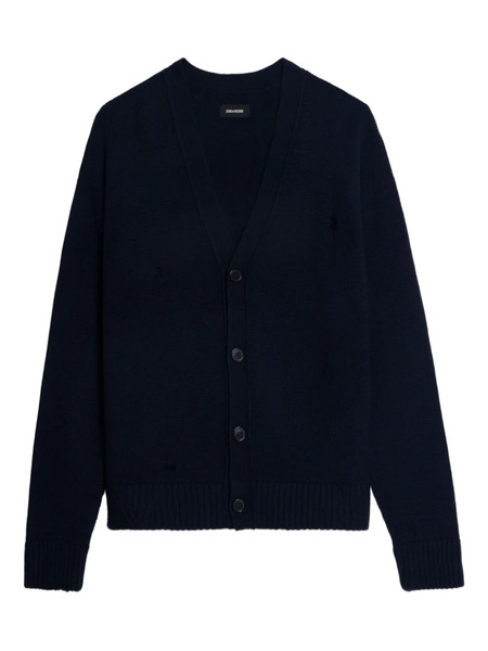  Zadig&voltaire Wool Blend Cardigan - Blue 