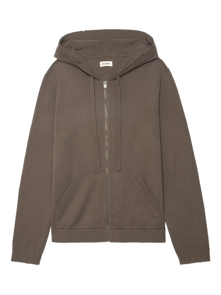  Zadig&voltaire Wool Zip-up Sweater - Neutrals 