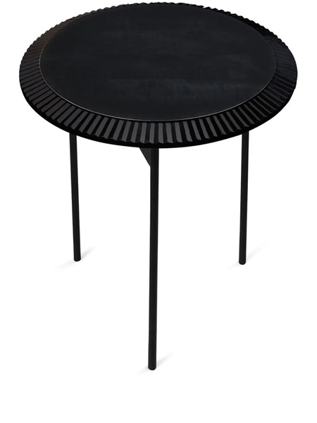  Zanat Piano Circular-design Table - Black 