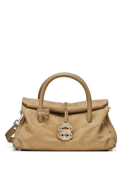  Zanellato Small Dotta Leather Shoulder Bag - Neutrals 