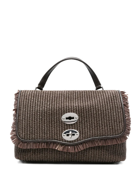  Zanellato Small Postina Fringed Top-handle Clutch Bag - Brown 