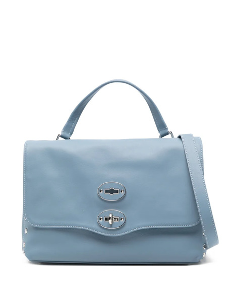  Zanellato Small Postina® Studded Tote Bag - Blue 