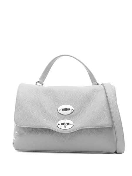  Zanellato Small Postina® Studded Tote Bag - Grey 