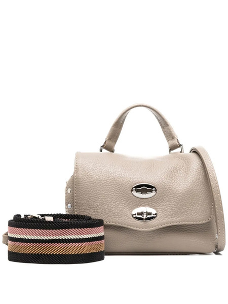  Zanellato Stud-detail Clutch Bag - Brown 