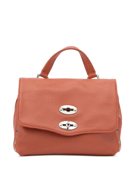  Zanellato Turnlock Tote Bag - Orange 