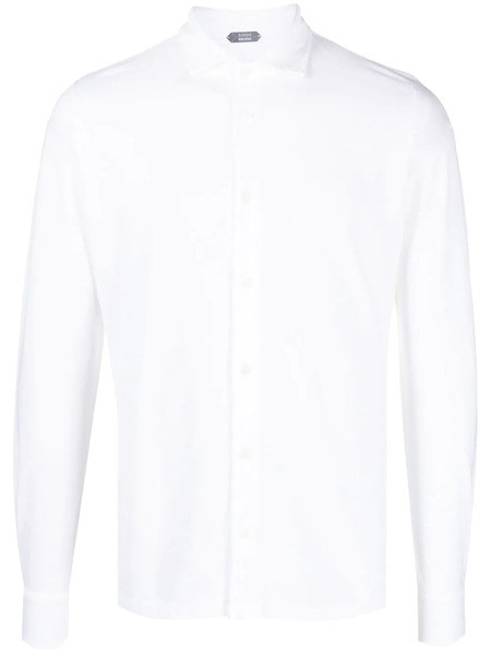  Zanone Button-down Fastening Shirt - White 