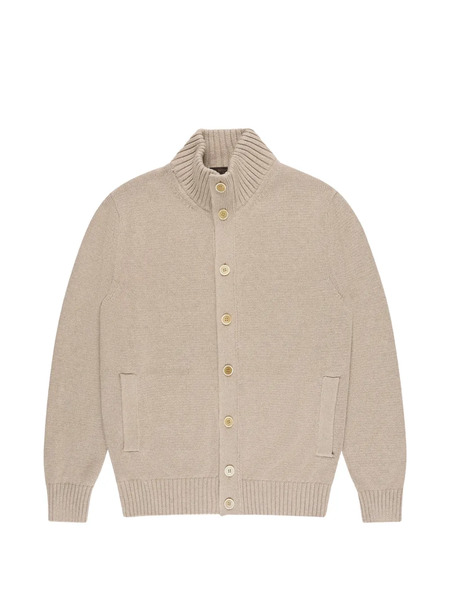  Zanone Buttoned Cardigan - Neutrals 