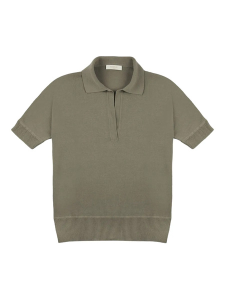  Zanone Collared T-shirt - Green 