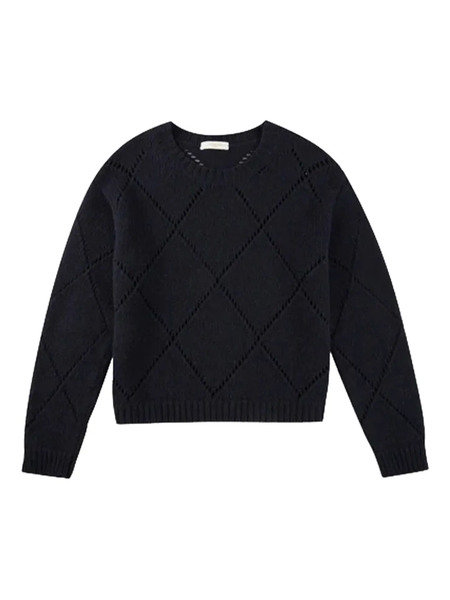  Zanone Diamond-pattern Sweater - Blue 