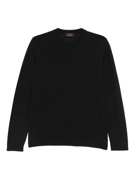  Zanone Long-sleeve T-shirt - Black 