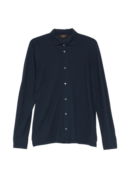  Zanone Long-sleeved Shirt - Blue 