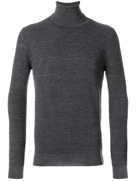  Zanone Roll Neck Sweatshirt - Grey 