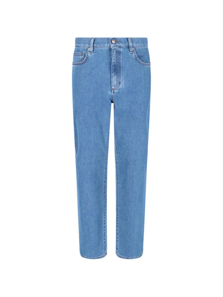  Zegna Belt-loops Jeans - Blue 