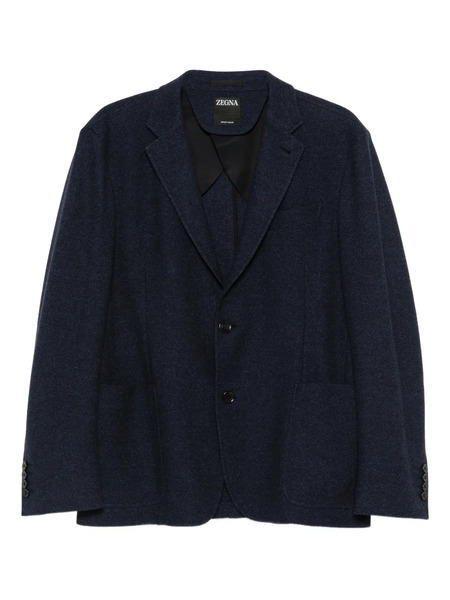  Zegna Button-fastening Blazer - Blue 