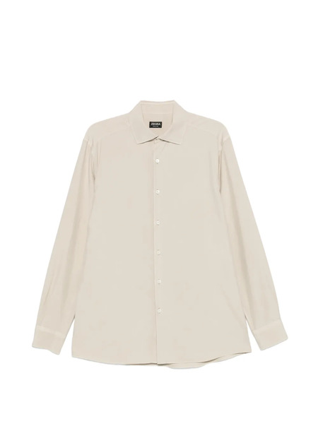  Zegna Button Shirt - Neutrals 