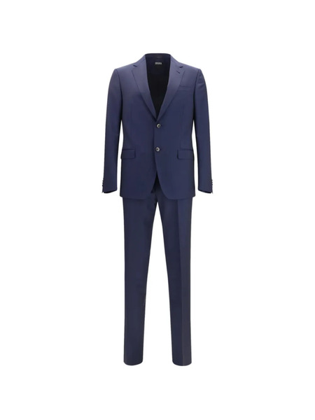  Zegna Buttoned Suit - Blue 
