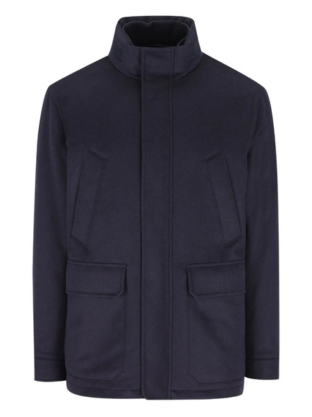  Zegna Front Pocket Jacket - Blue 
