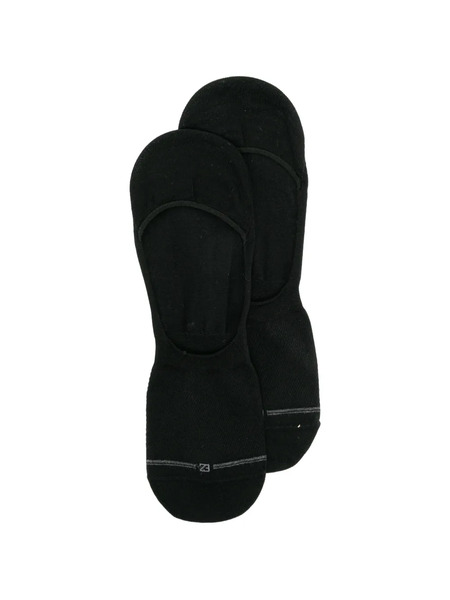  Zegna Logo-embroidered Socks - Black 