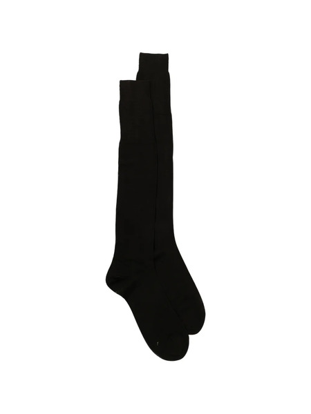  Zegna Logo-print Socks - Brown 