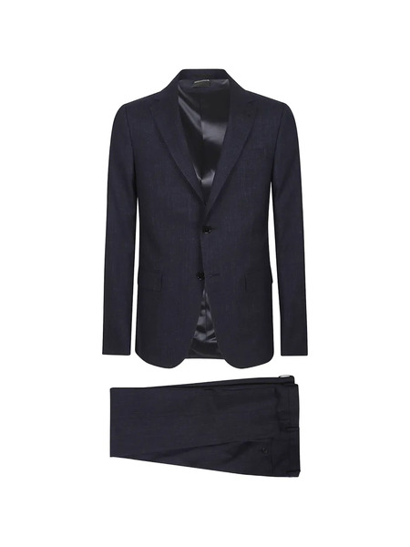  Zegna Long-sleeves Suit - Blue 