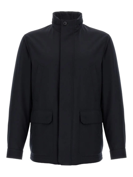  Zegna Motorin 250cc Windbreaker Jacket - Blue 