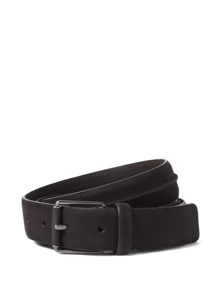  Zegna Nubuck Belt - Black 