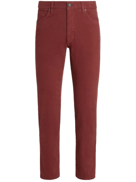  Zegna Roccia Straight-leg Jeans - Red 