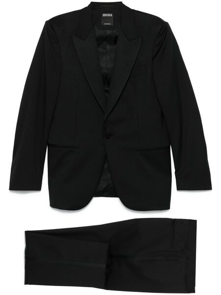  Zegna Single-breasted Suit - Black 