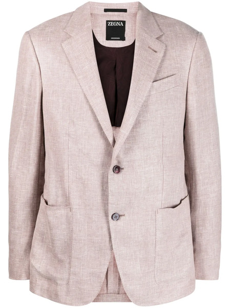  Zegna Tailored Single-breasted Blazer - Neutrals 