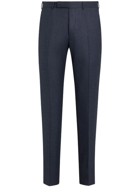  Zegna Tailored Wool Trousers - Blue 