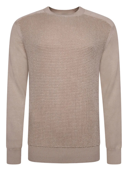  Zegna Textured Sweater - Brown 
